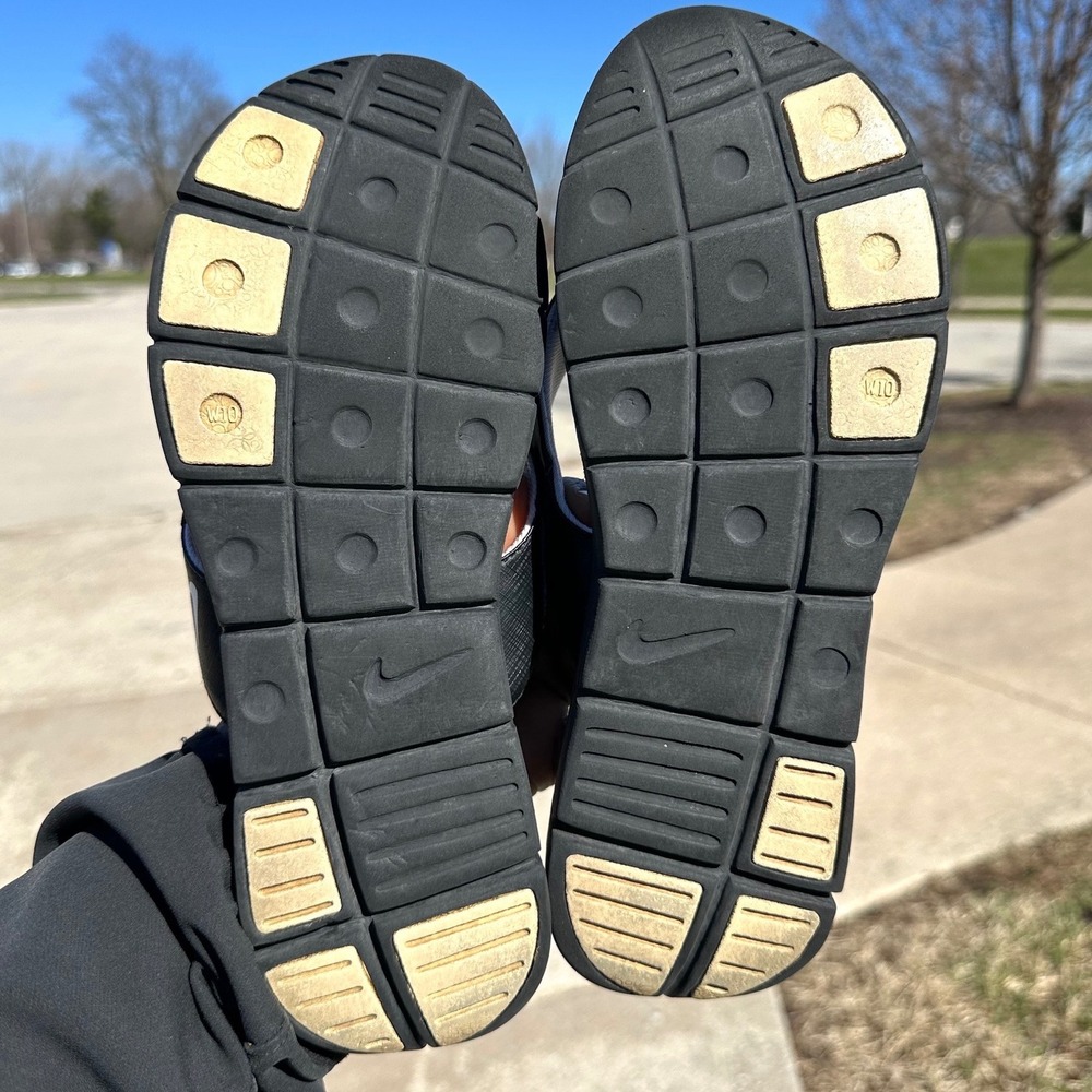 Nike Comfort Footbed Flip Flops Women's Size 10 Black Thong Sandals - Picture 5 of 9